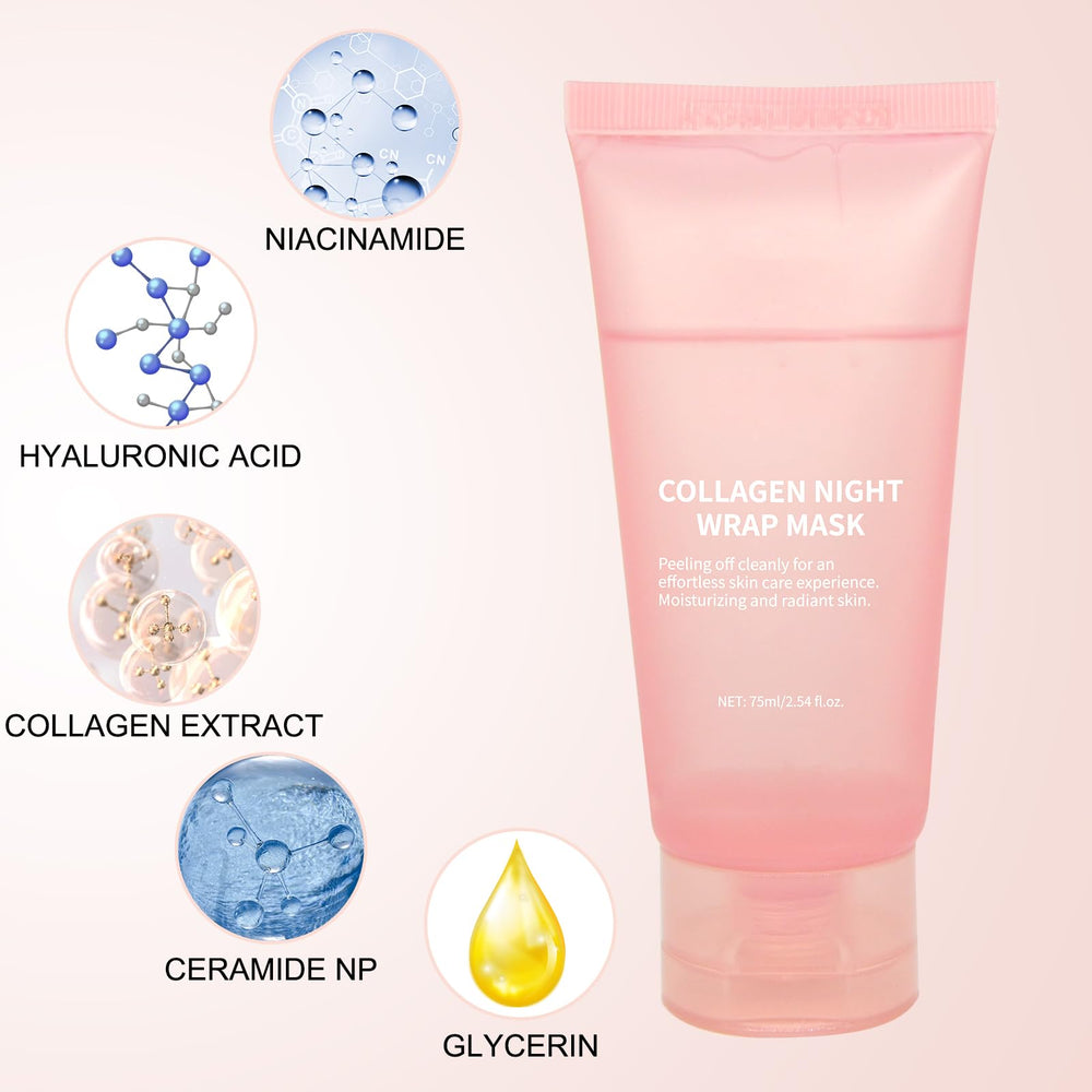 Fitbuter skin-firming hydration visualization implies improved elasticity during sleep.