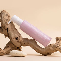 FITGLOW Calm Cleanser vegan plant-based ingredients featured on packaging