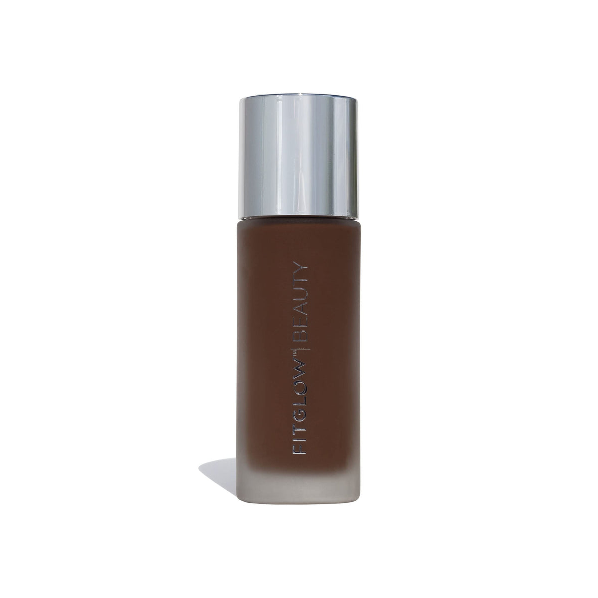 Fitglow Beauty Foundation+ bottle showing skin-friendly coverage and hydration