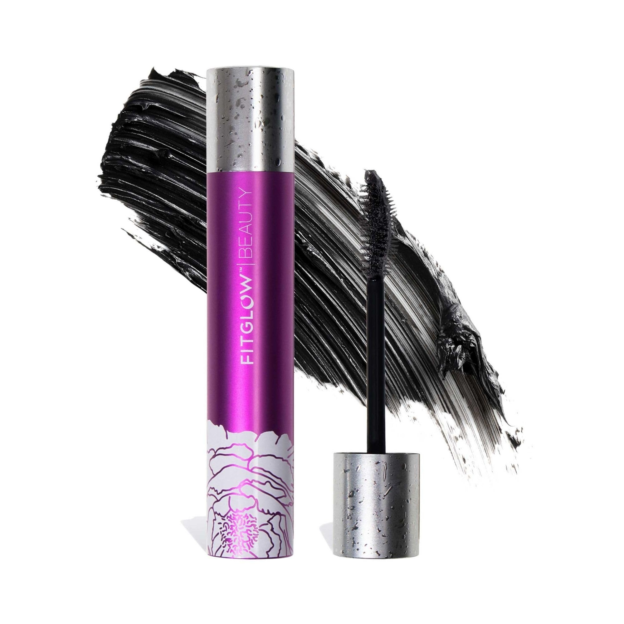 Fitglow Good Lash Mascara bottle showcasing luxe conditioning for daily wear.