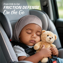 Fittia bonnet supports toddler hairstyles intact overnight
