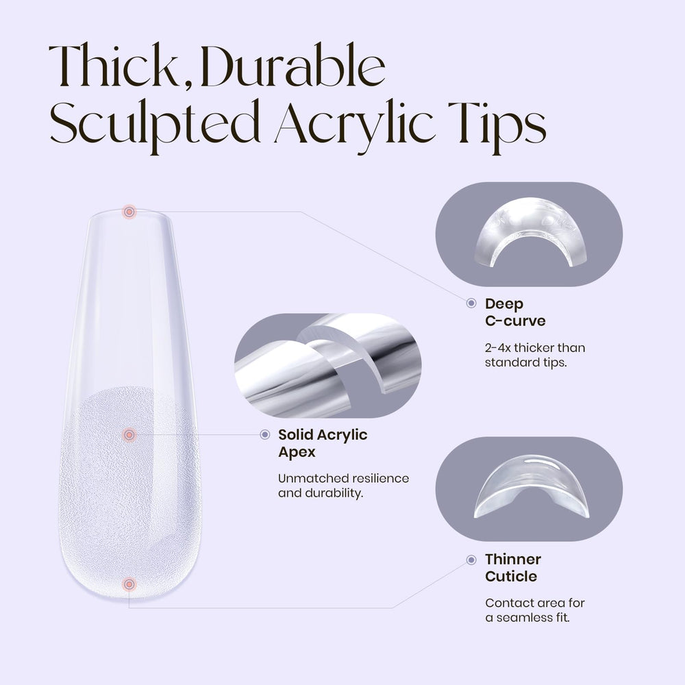 Five Angeles Tipex instant UV glue resists yellowing for lasting wear.