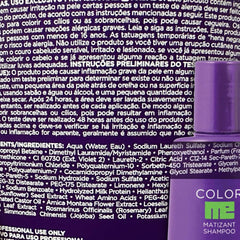 Five Brothers Kuuul Purple Shampoo routine shot promoting easy weekly refresh.