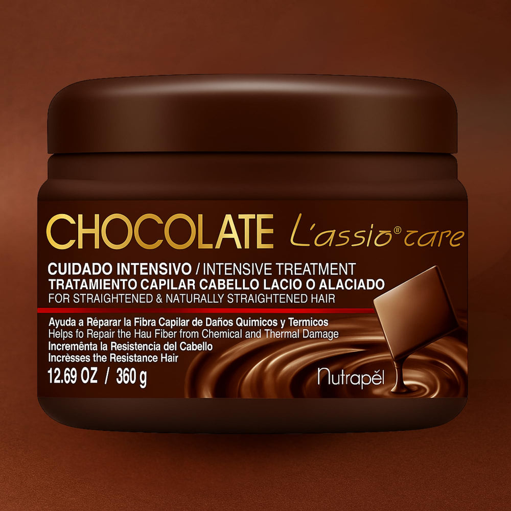 Five Brothers Nutrapel L'assio Care dry-hair-solution demonstrates deep hydration and repair.