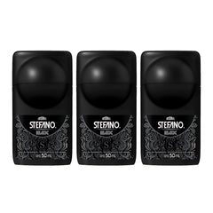 Five Brothers Stefano Black deodorant bottle delivers long-lasting freshness.