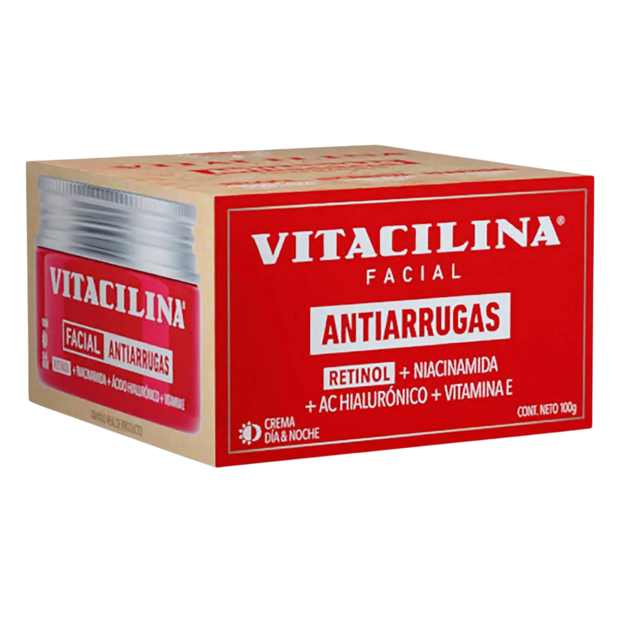 Five Brothers Vitacilin packaging box showcasing premium skincare presentation.