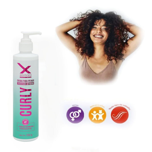 Five Brothers Xiomara Curl Cream dispensing pump enables quick, controlled application