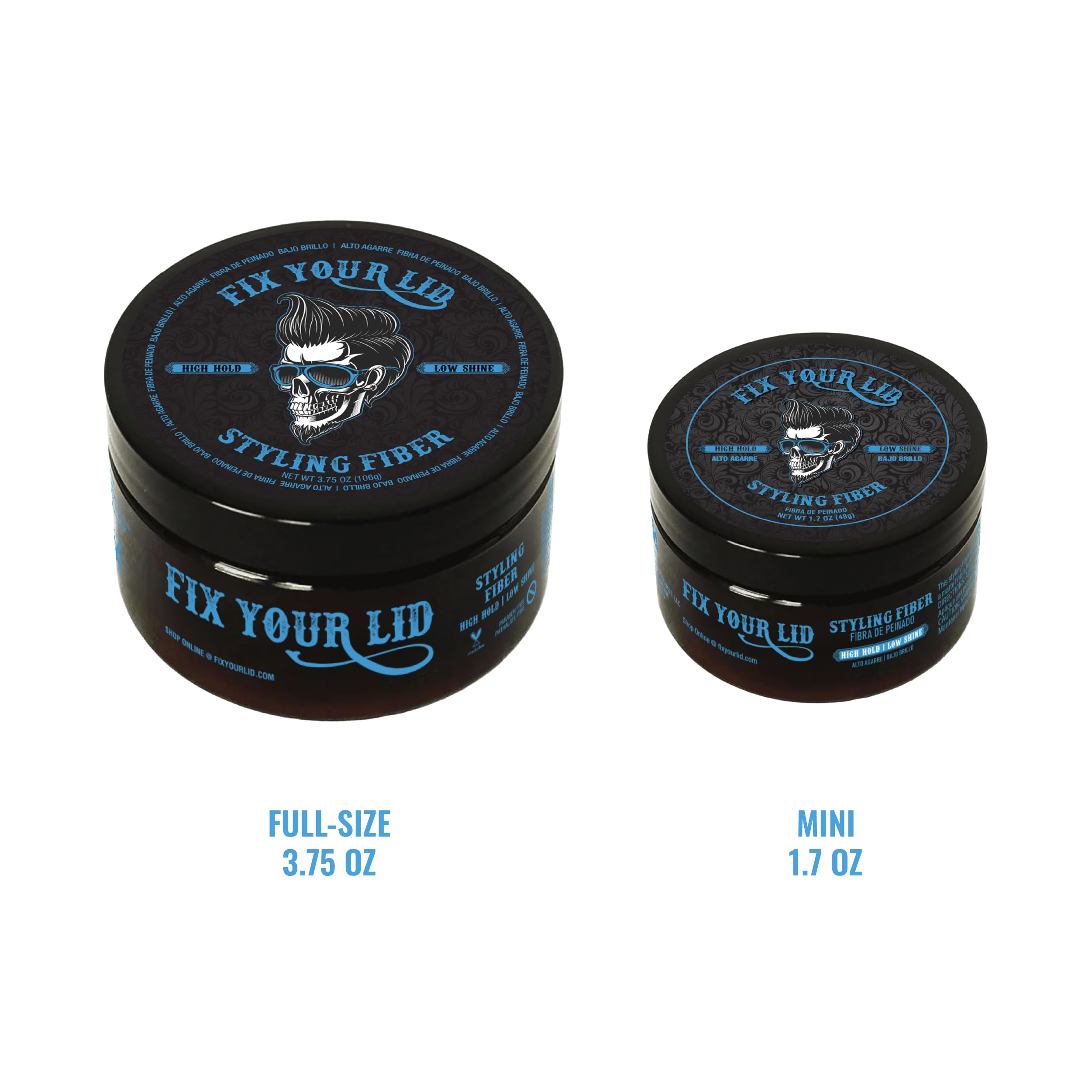 Fix Your Lid water-based formula washes out easily without residue.