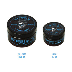 Fix Your Lid water-based formula washes out easily without residue.