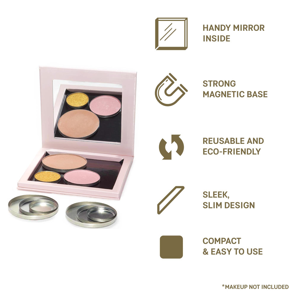 FIXY Makeup Repair Kit grinder tool helps restore powder texture for seamless reapplication