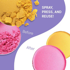FIXY Makeup Repair Kit magnetic-pans illustrate versatile storage with nine pans