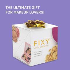 FIXY Makeup Repair Kit pour-spreader supports smooth transfer to pans