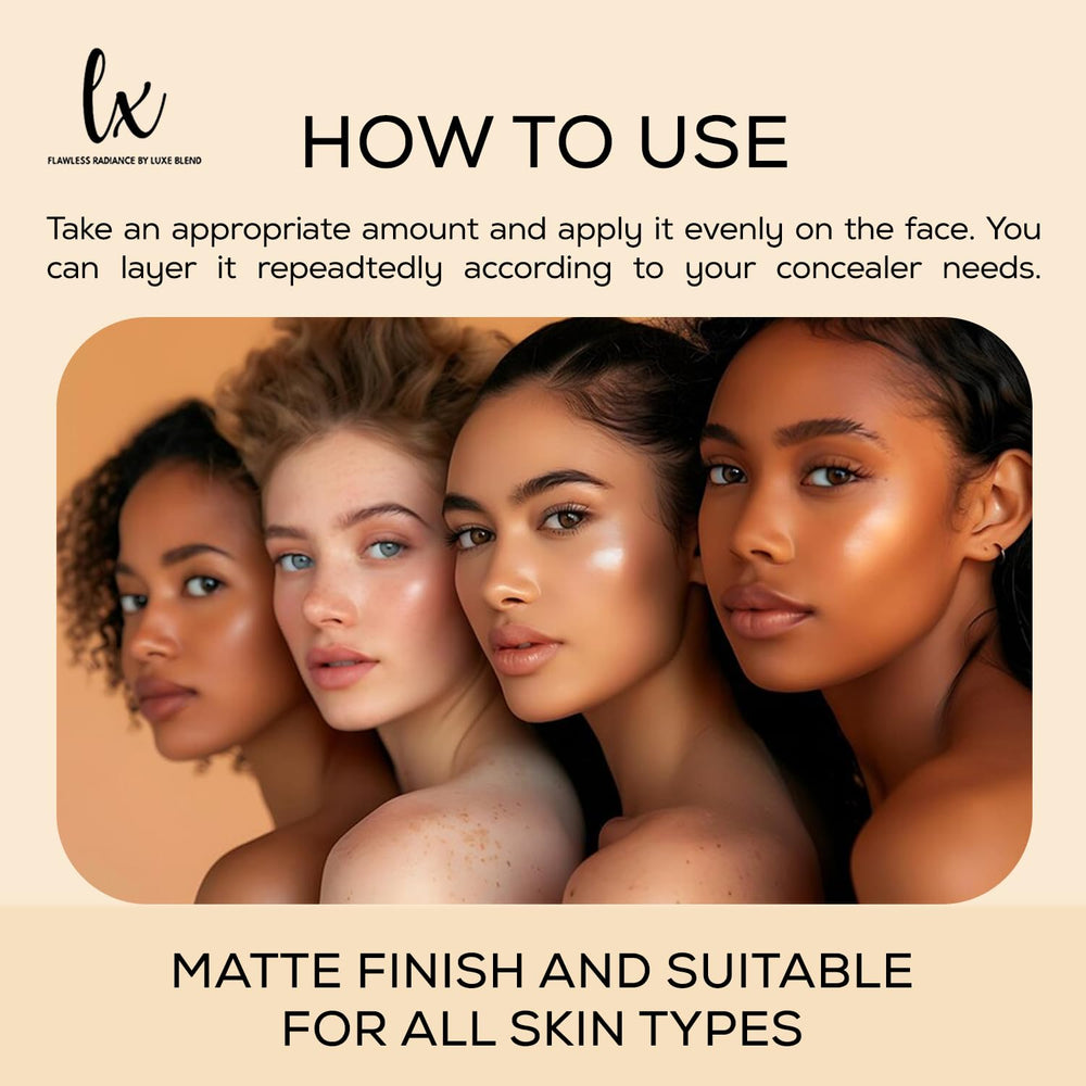 Flawless Radiance LX Blend CC+ Cream close-up texture for seamless skin finish