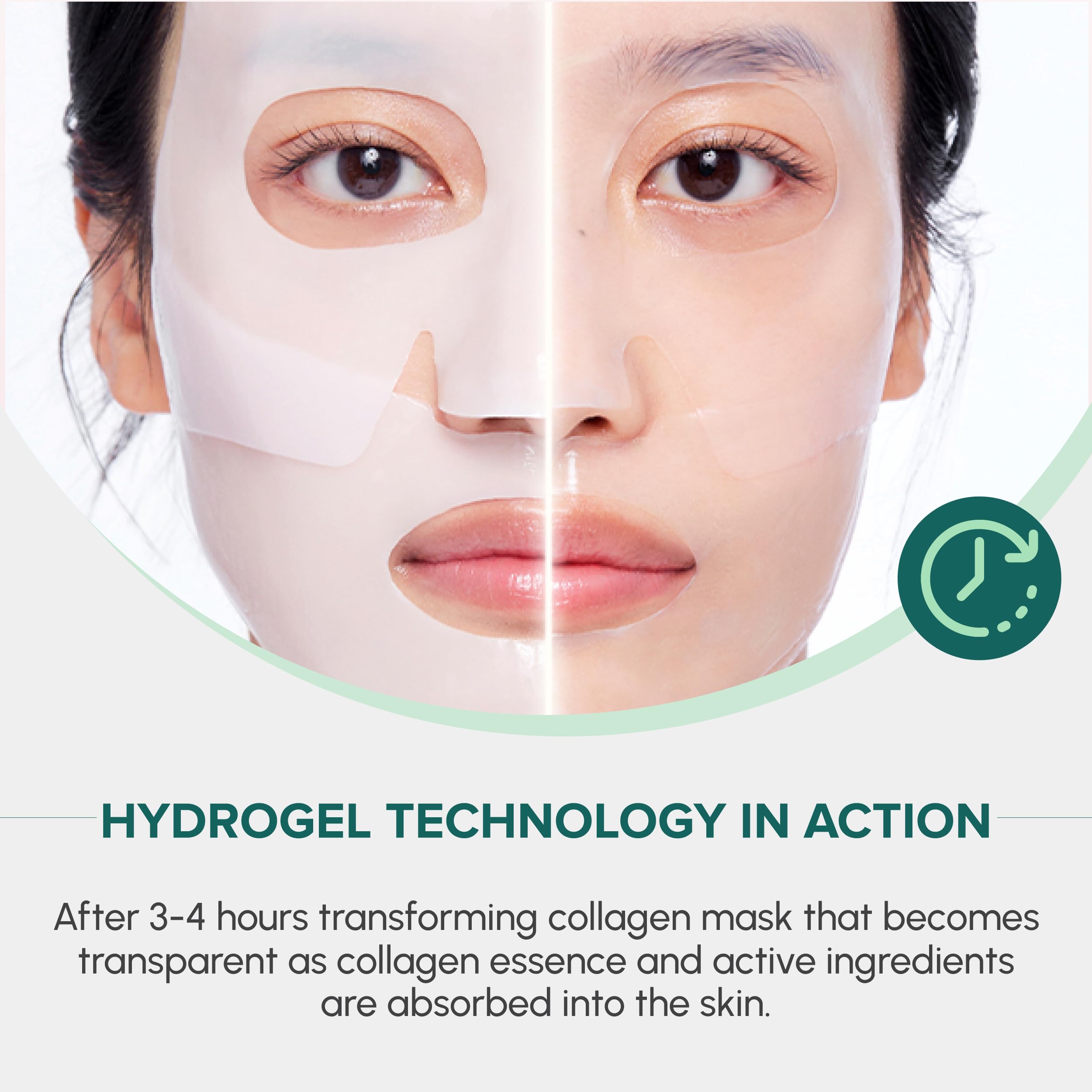 Flawlx Bio-Collagen hydration burst closeup, illustrating deep moisture delivery.
