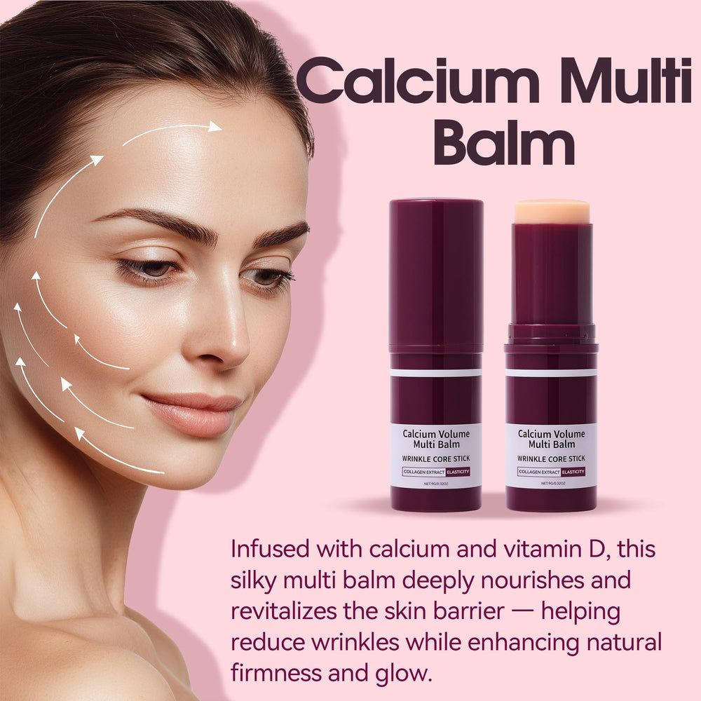 Fleur Luxxe Calcium Multi Balm Stick Closeup: lightweight, fast-absorbing texture.