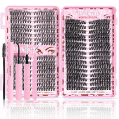 Floranest Lash Clusters Kit 560pcs—DIY salon-quality results at home.