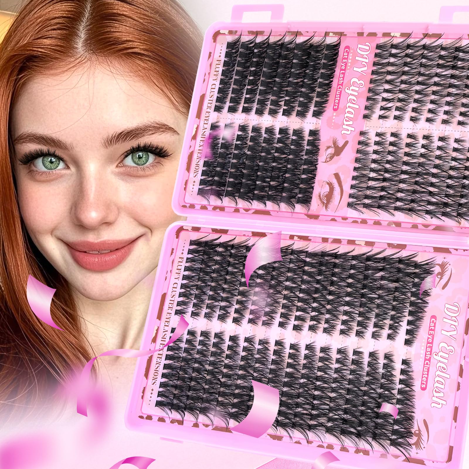 Floranest lash clusters kit beginner-friendly setup for at-home use.