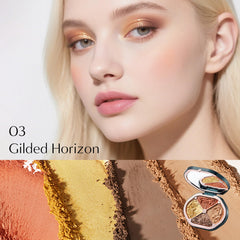 FLORASIS Constellation Floral Engraving palette nude-powder for smooth, effortless blending