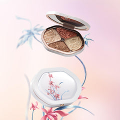 FLORASIS Compact design makes on-the-go makeup effortless.