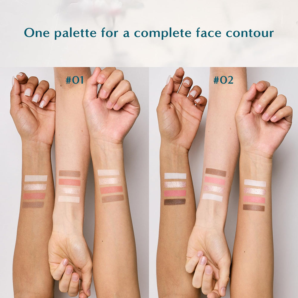FLORASIS Vermillion Bird detail adds shimmer and versatile highlighter use.