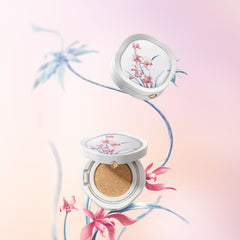 FLORASIS Flawless Jade cushion with puff for easy touch ups