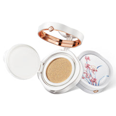 FLORASIS Flawless Jade cushion open reveals breathable longwear coverage