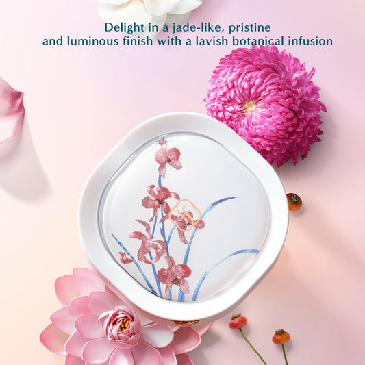 FLORASIS Flawless Jade N25 swatch blends into light to medium skin