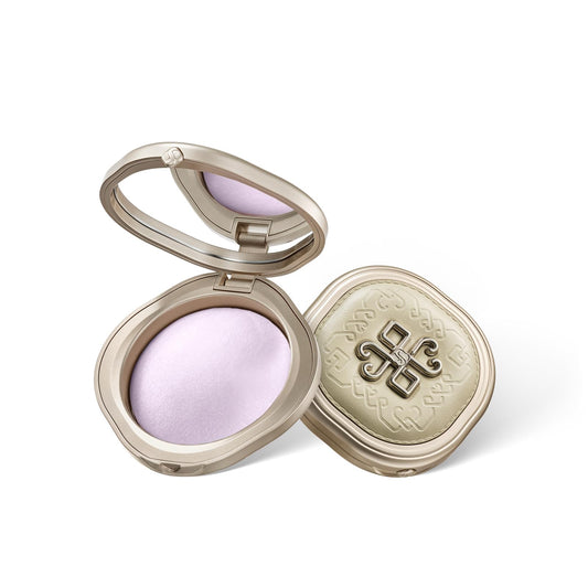 FLORASIS Flawless Jade compact packaging for easy, on-the-go touch-ups.