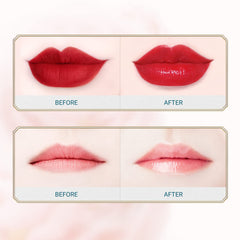 FLORASIS lip gel mask cooling application delivers refreshing moisture.