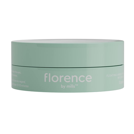 Packaging view of Florence by Mills eye gel pads for easy skincare routine.