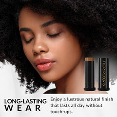 Flori Roberts Base Strokes natural finish delivers a shine-free complexion