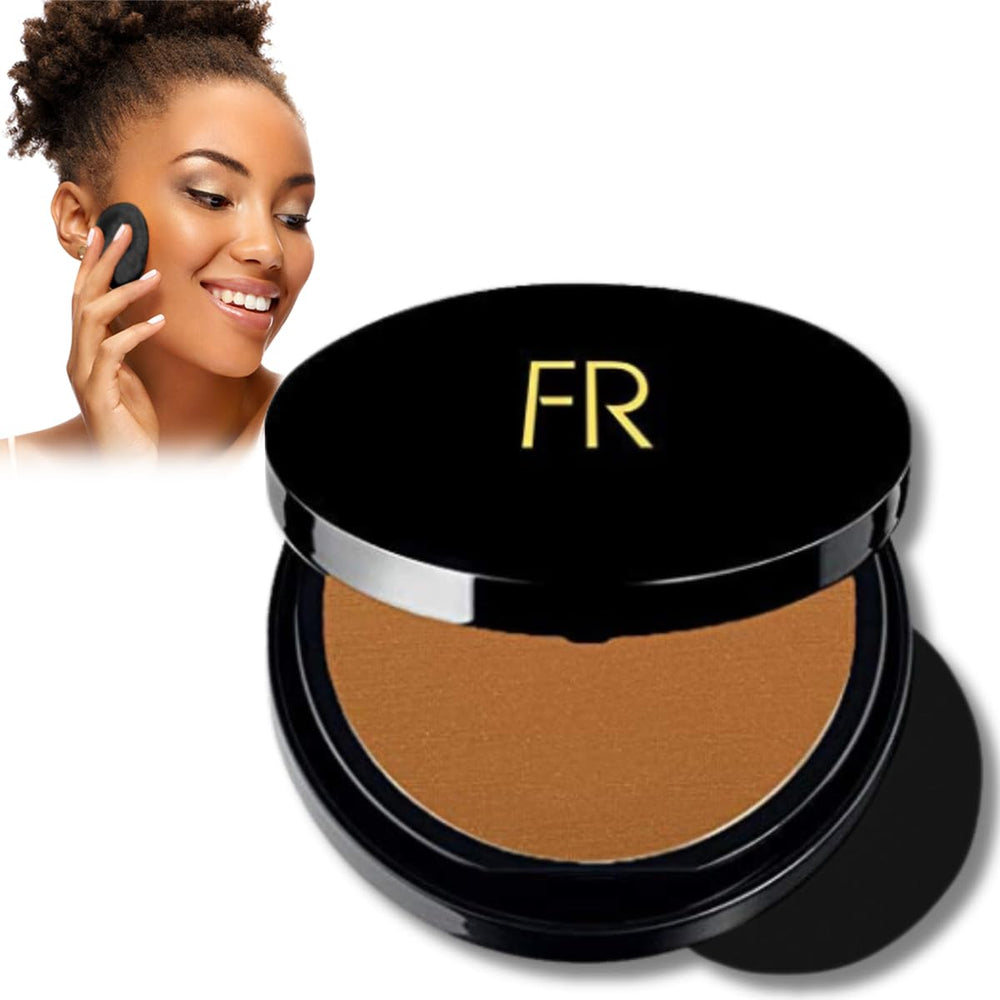 Flori Roberts bronzer compact delivering sun-kissed glow on deeper skin tones