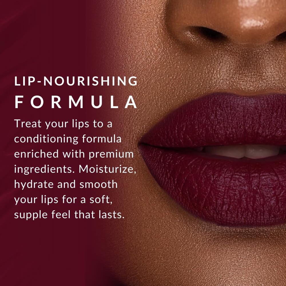 Flori Roberts Luxury Lipstick precise tip shapes lips without liner.