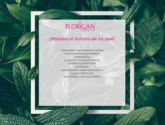 Hand applying Florigan lotion for smooth skin feel.