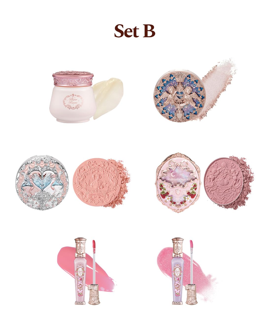 Flower Knows best-selling collections included in a premium gift set