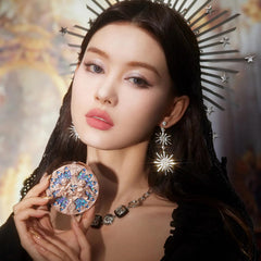 Flower Knows collarbone glow with rosy pink shimmer from Eros's Fable