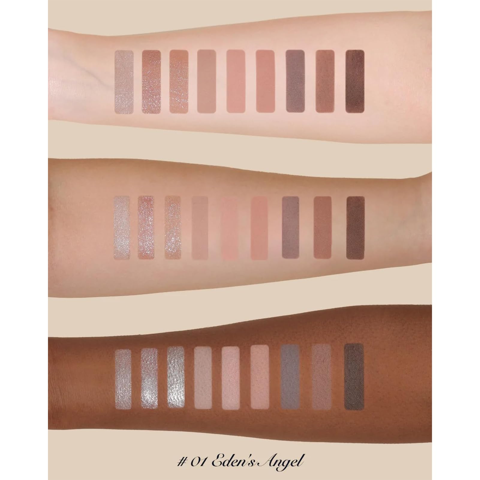 Flower Knows Little Angel shimmer shades add light-catching glow for evening looks.