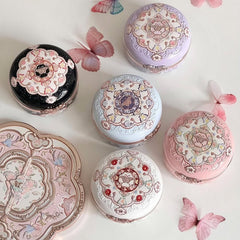 Flower Knows luxury collectible compact for on-the-go touch-ups