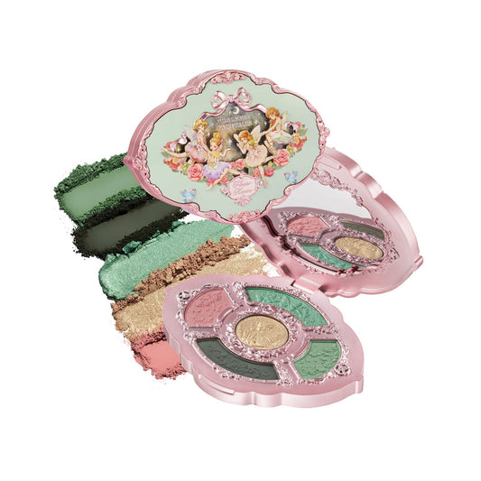 Flower Knows Midsummer Fairytales palette front view with embossed design