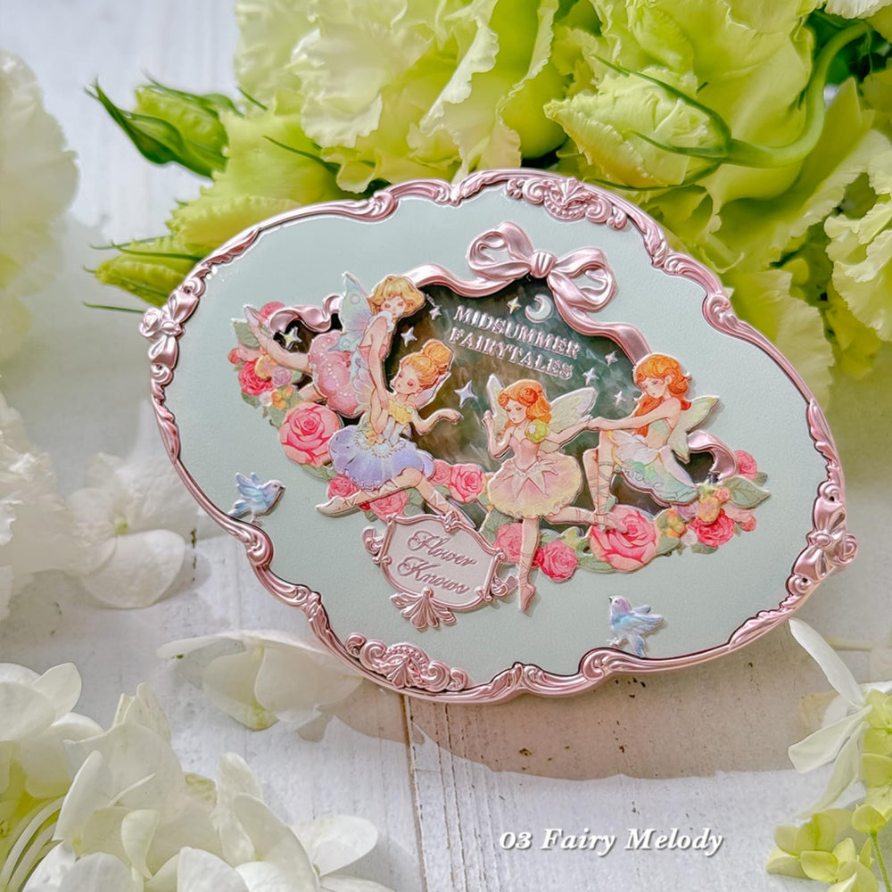 Flower Knows silky powder texture blends effortlessly for seamless shading