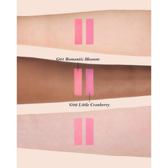 Flower Knows pearl-luminous eyeshadows close-up highlighting rich pigment
