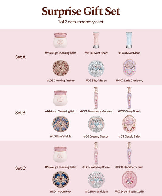 Flower Knows random full-size makeup in a lucky bag for gifting