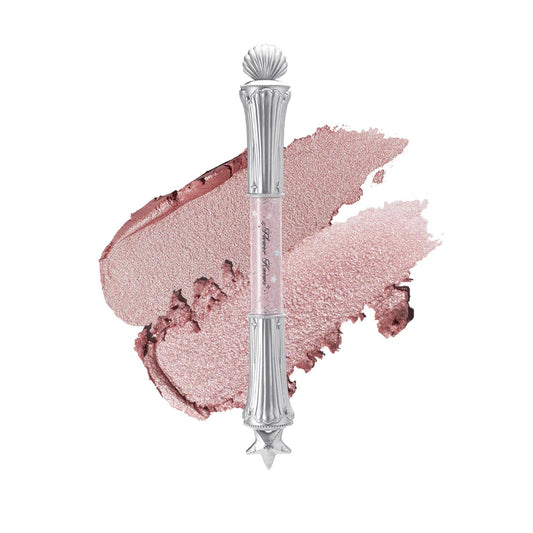 Flower Knows Shell's Jewel 2-in-1 under-eye highlighter stick brightens the eye area.