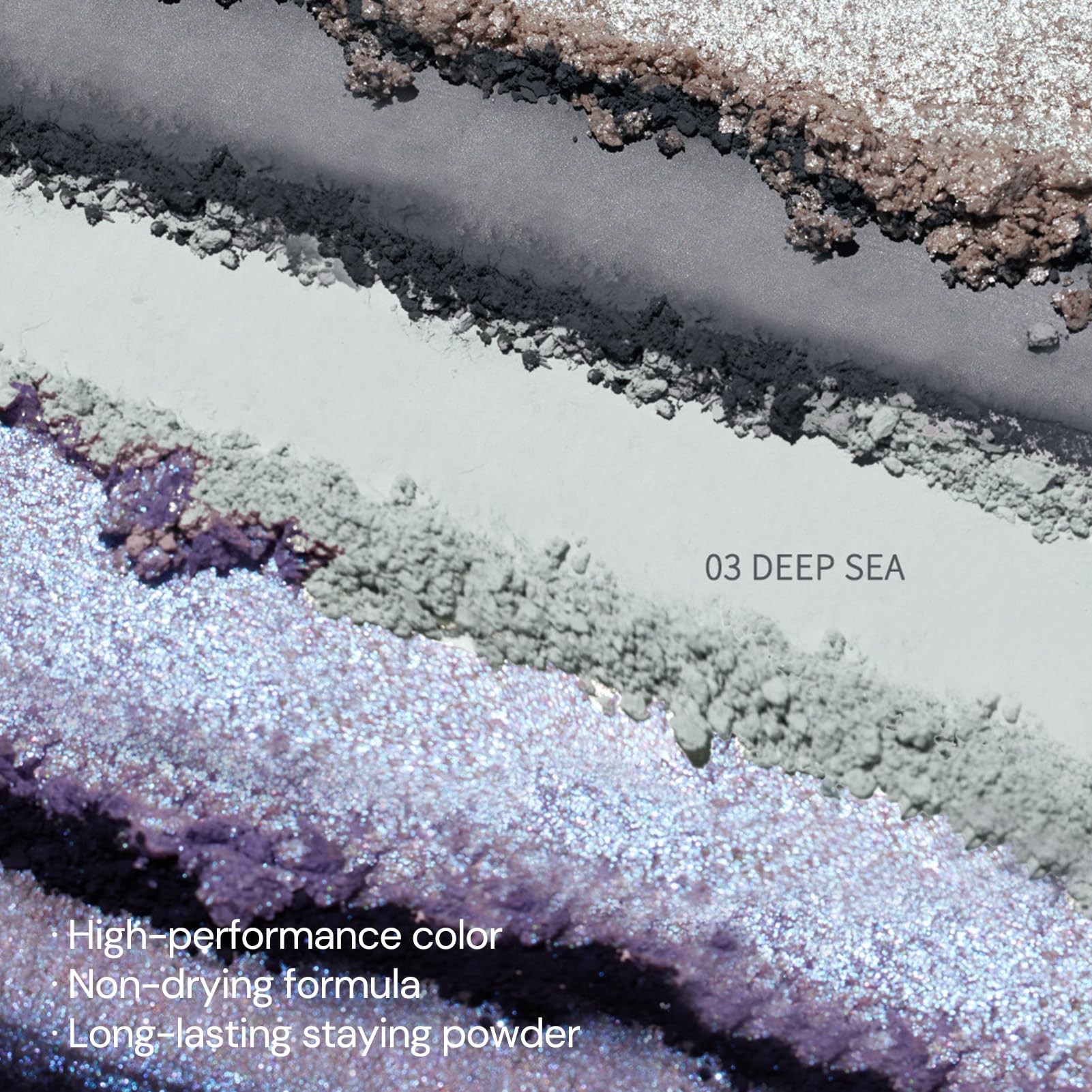 Flower Knows Shell's Jewel swatches on skin reveal silky, buildable color.