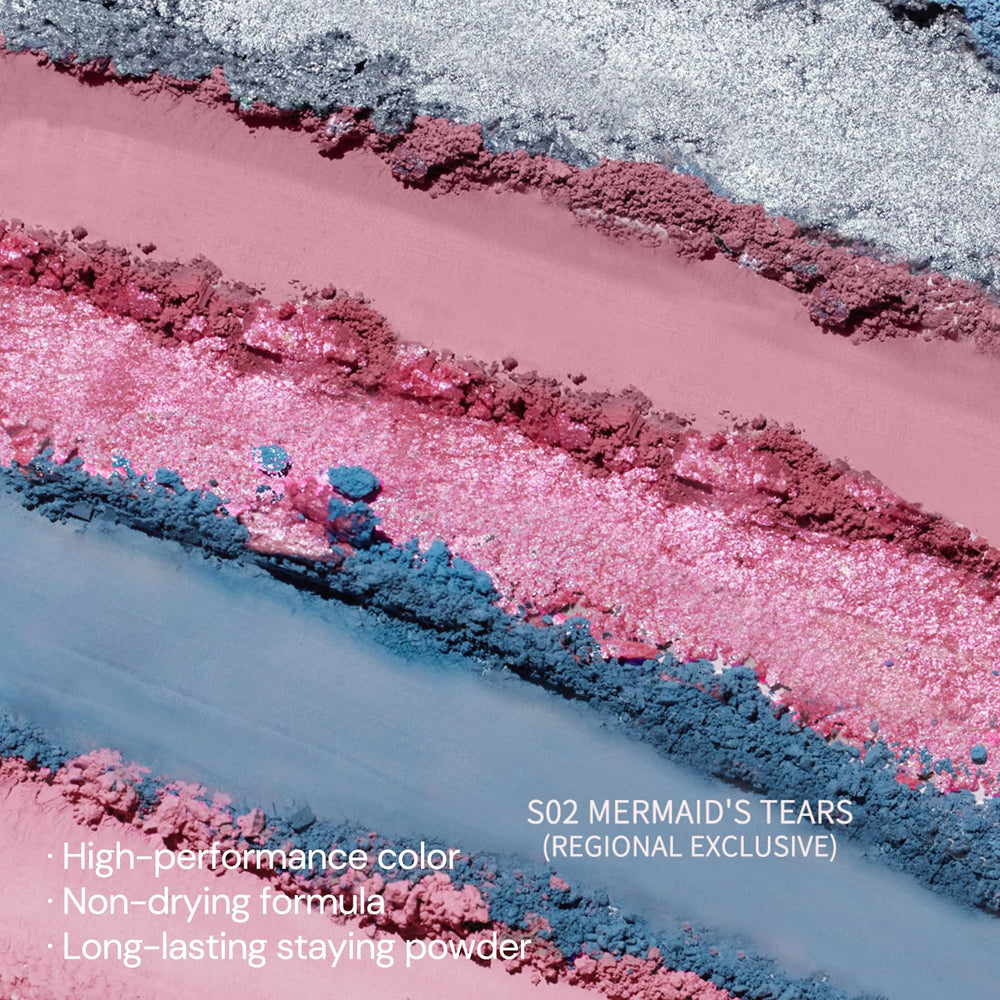 Flower Knows Shell's Jewel matte shades offer smooth, blendable color.