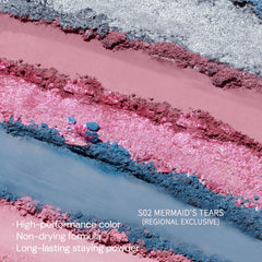 Flower Knows Shell's Jewel matte shades offer smooth, blendable color.