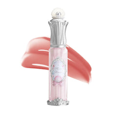 Flower Knows Shell's Jewel Nourishing Lip Glaze tube cap close-up showing hydrating formula