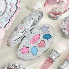 Flower Knows Shell's Jewel pigment-coverage provides vibrant color with a swipe.