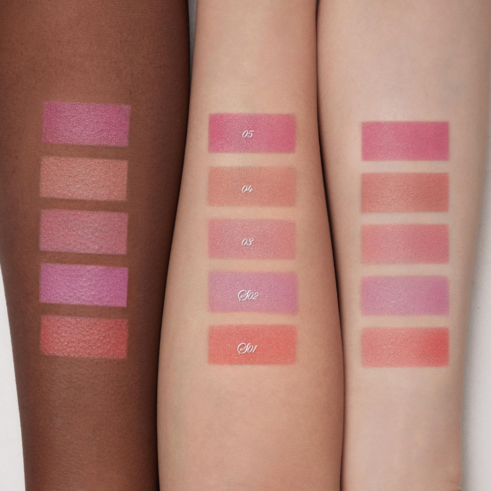 Flower Knows Silk Satin Blush texture gives a soft, skin-like glow