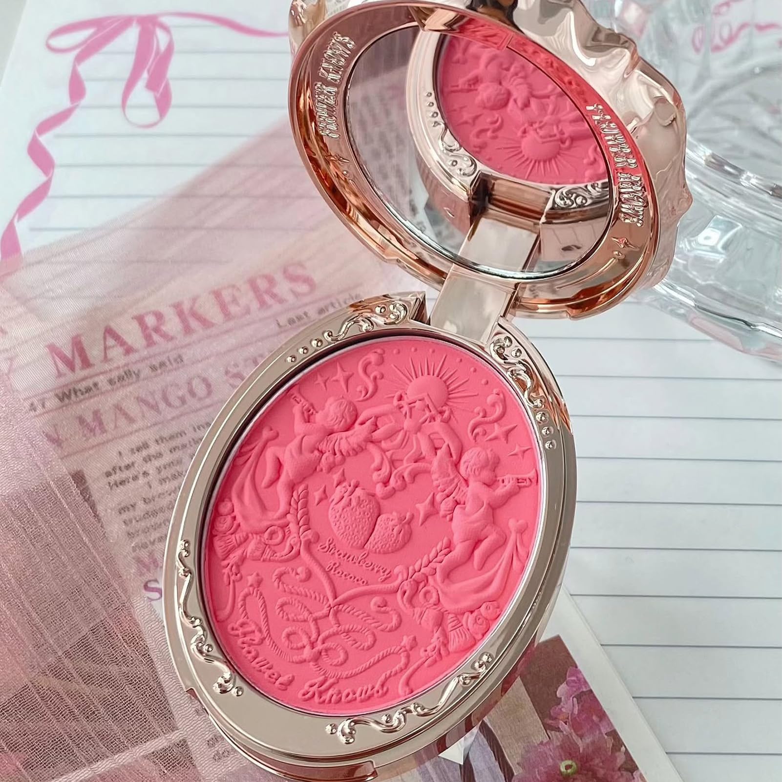 Flower Knows range includes soft pink to peach shades for many undertones